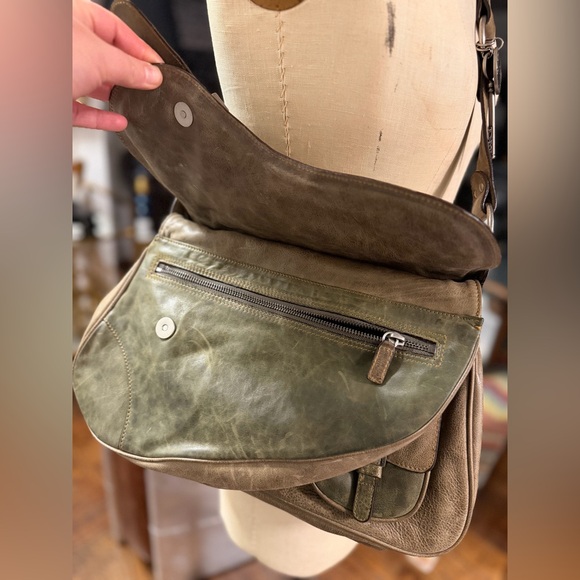 DIOR GAUCHO SADDLE  LARGE HANDBAG Limited edition color - Picture 4 of 15